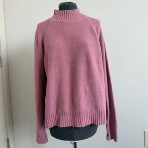 Vintage Christopher and Banks Ramie-Cotton Turtleneck Sweater